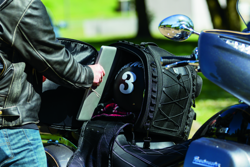 Kuryakyn Momentum Road Warrior Bag Bags - Bike Bags Kuryakyn