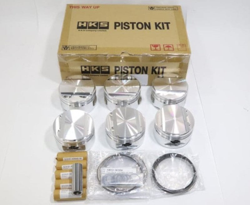 HKS BCD Full Piston Kit RB26 2.8L 86.5 Piston Sets - Forged - 4cyl HKS