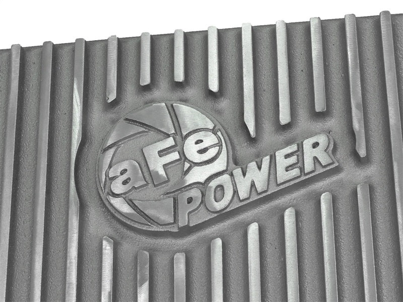 aFe Transmission Pan Cover (Raw); GM Diesel Trucks 01-14 V8-6.6L (td) Diff Covers aFe