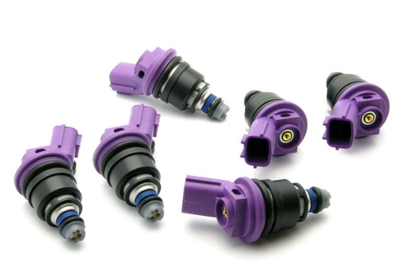 DeatschWerks 96-99 Nissan I30 VQ30 / RB25DET / Maxima VQ30de / 300zx 370cc Side Feed Injectors Fuel Injector Sets - 6Cyl DeatschWerks