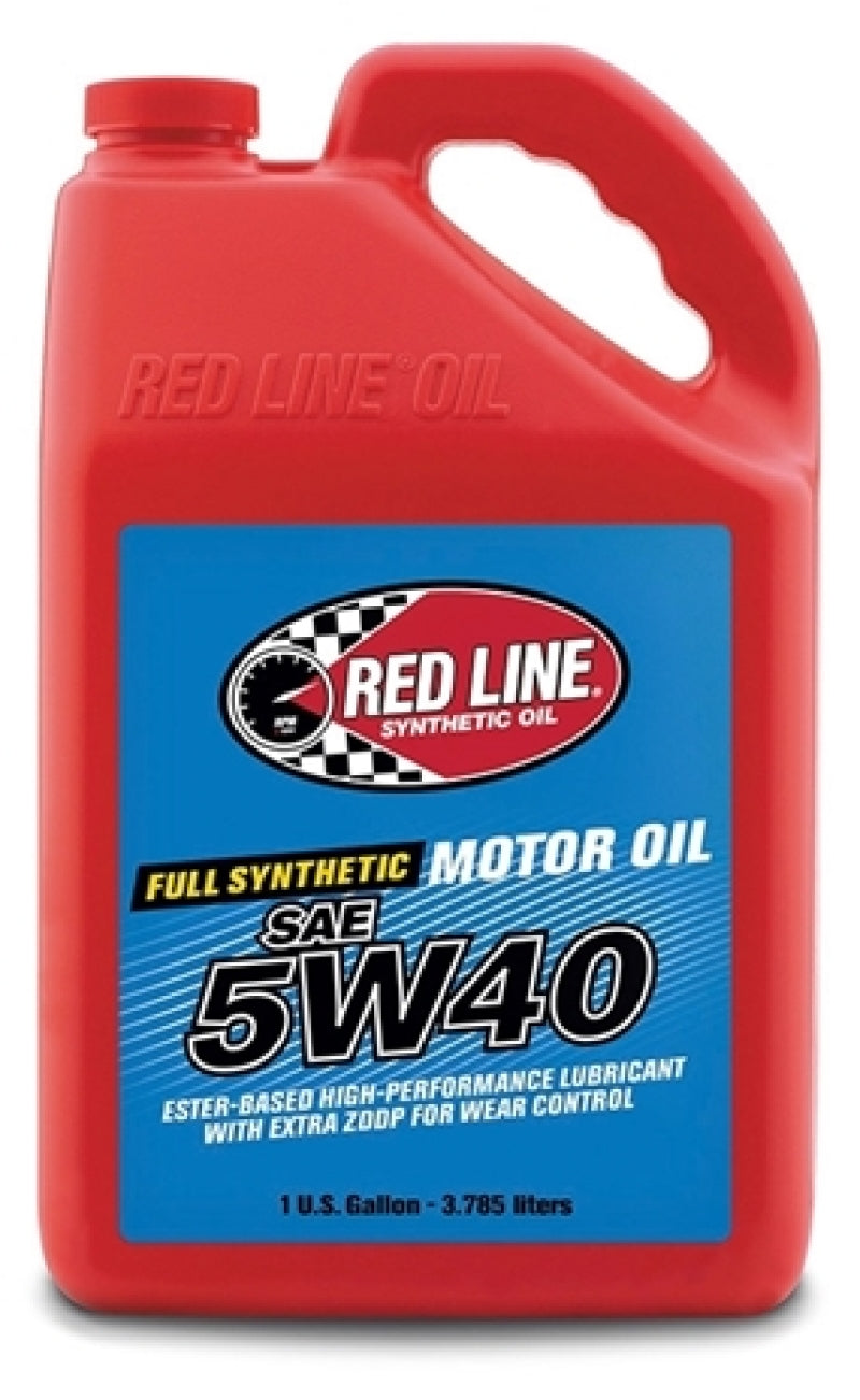 Red Line 5W40 Motor Oil - Gallon Motor Oils Red Line