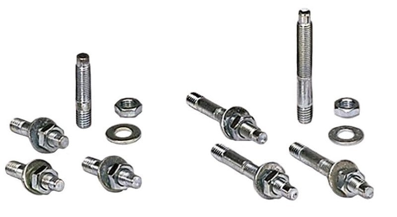 Moroso Bullet Nose Carburetor Stud Kit For 1/2in Flange Base Fittings Moroso