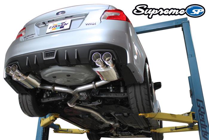 GReddy 2015 Subaru STI/WRX Sedan Supreme SP Exhaust Catback GReddy