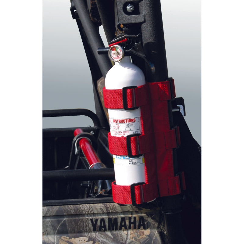 Rugged Ridge Fire Extinguisher Holder Red Dash & Interior Trim Rugged Ridge