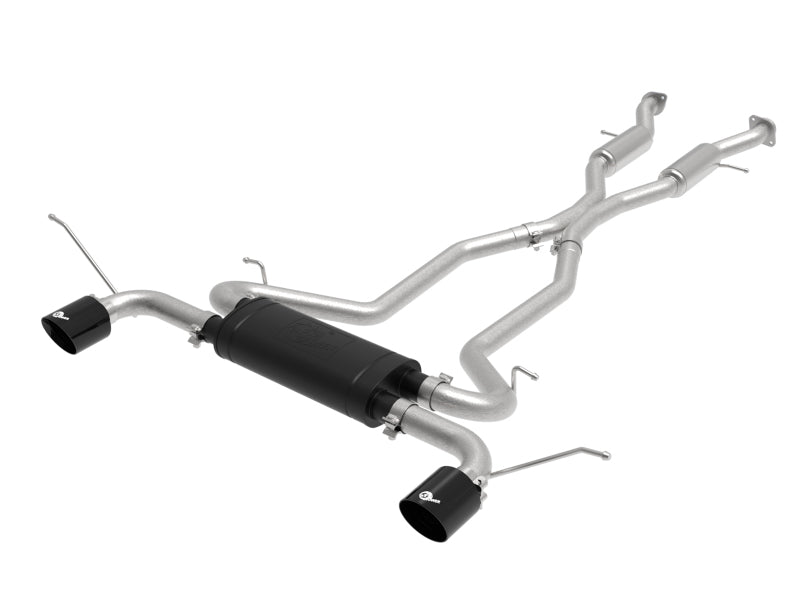 aFe Vulcan Series 2.5in 304SS Cat-Back Exhaust 11-20 Jeep Grand Cherokee (WK2) 5.7L w/ Black Tips Catback aFe