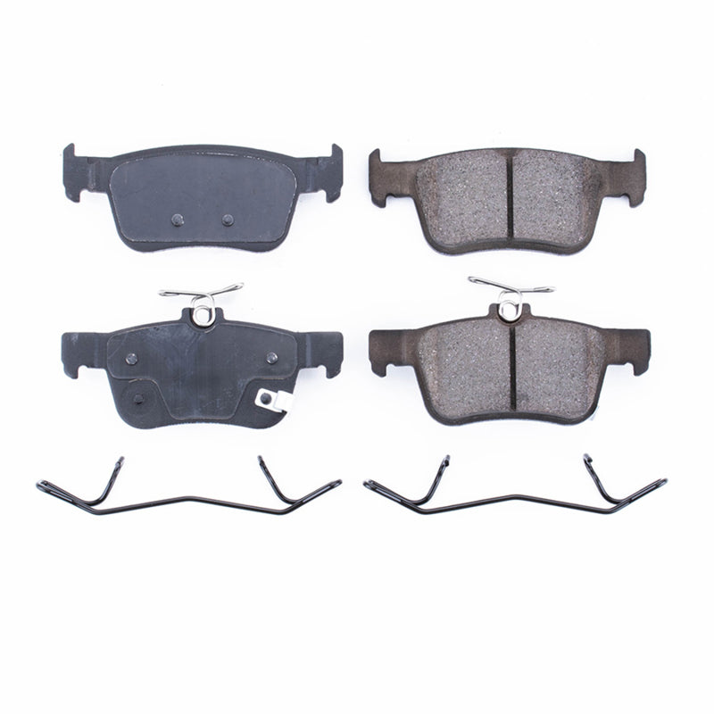 Power Stop 2019 Acura RDX Rear Z17 Evolution Ceramic Brake Pads w/Hardware Brake Pads - OE PowerStop