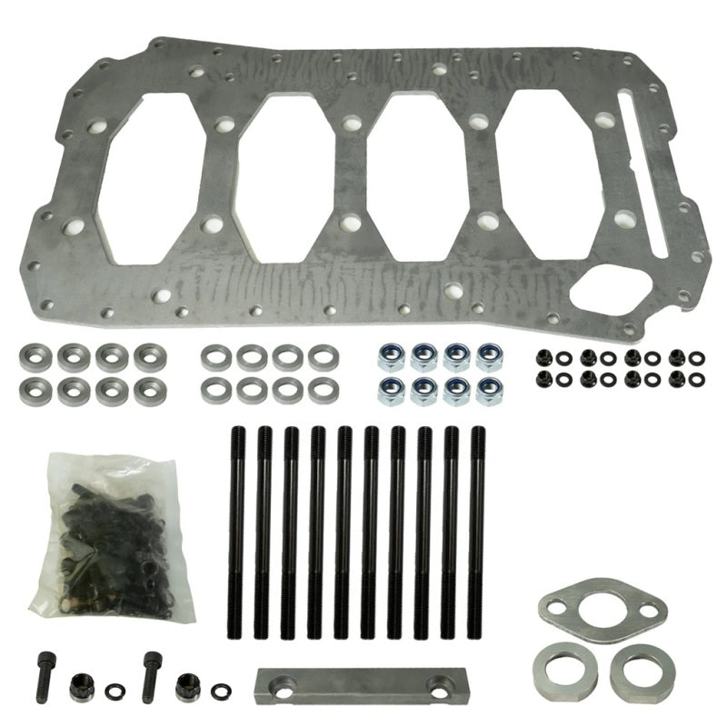 Industrial Injection 4BT 14mm Gorilla Girdle w/ ARP Xl Main Studs(Req Stamp Oil Pan) Engine Girdles Industrial Injection