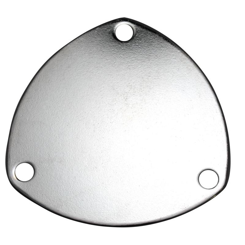 QTP 4in Bolt-On QTEC 3 Bolt Cover Plate Flanges QTP