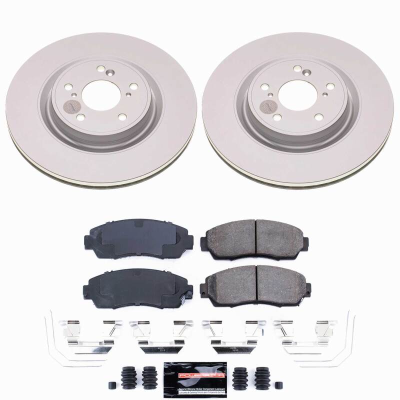 Power Stop 20-22 Honda CR-V Front Z23 Coated Brake Kit Brake Kits - Performance D&S PowerStop