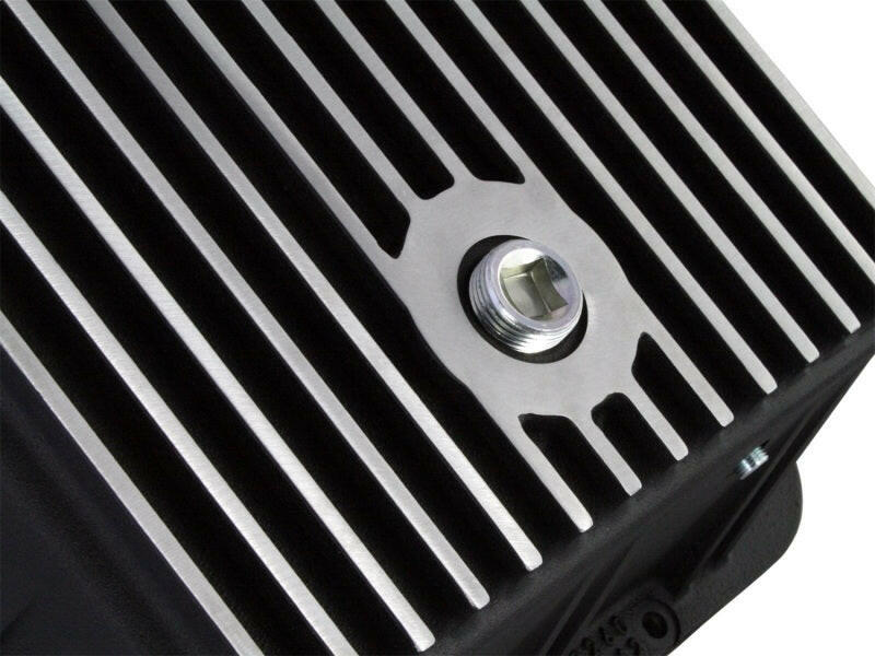 aFe Power Cover Trans Pan Machined Trans Pan GM Diesel Trucks 01-12 V8-6.6L Machined Diff Covers aFe