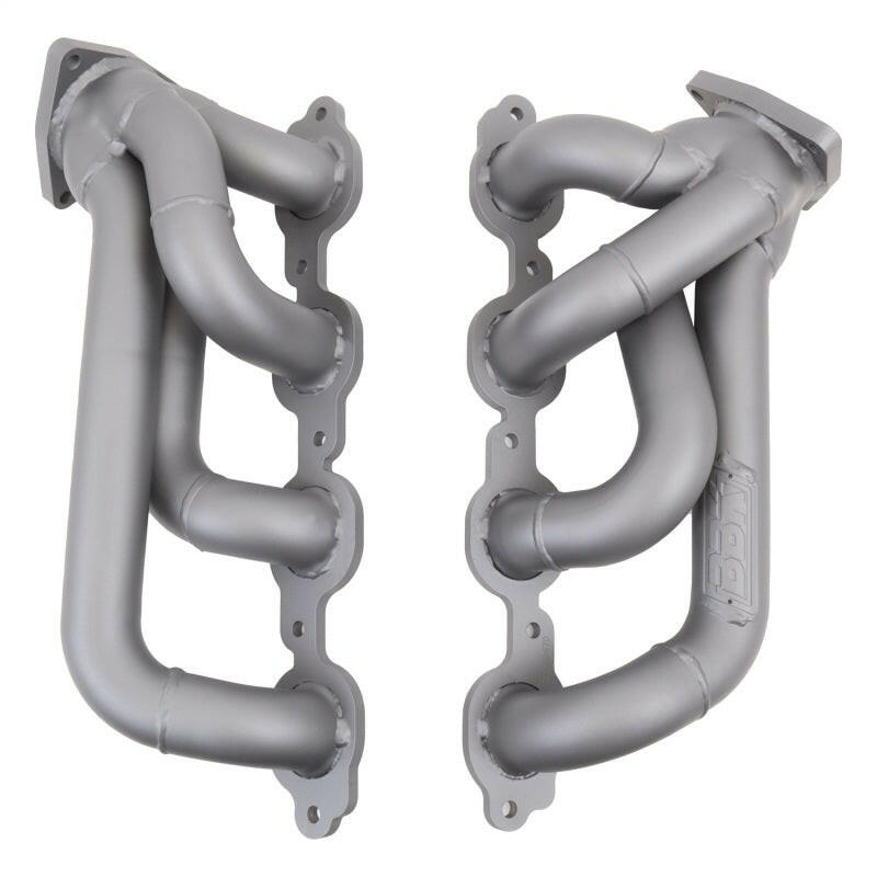 BBK 14-18 GM Truck 5.3/6.2 1 3/4in Shorty Tuned Length Headers - Titanium Ceramic Headers & Manifolds BBK