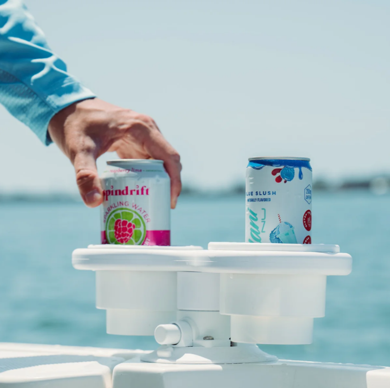 SeaSucker 2-Cup Holder Horizontal - White Cup Holders SeaSucker