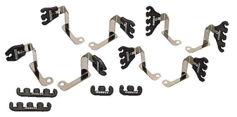 Moroso Chevrolet Big Block Ignition Wire Loom Kit - 7-9mm - Black Wire Loom Moroso