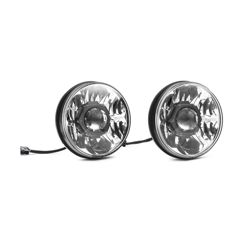 KC HiLiTES 18-20 Jeep JL/JT 7in. Gravity LED Pro DOT Approved Replac. Headlight (Pair Pack Sys) Headlights KC HiLiTES