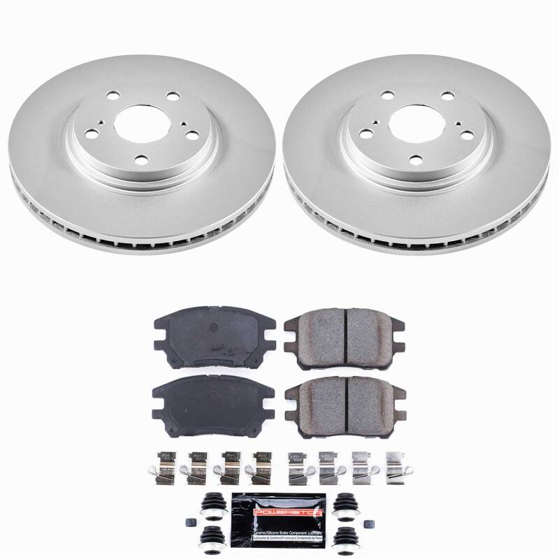 Power Stop 02-03 Lexus RX300 Front Z23 Coated Brake Kit Brake Kits - Performance D&S PowerStop