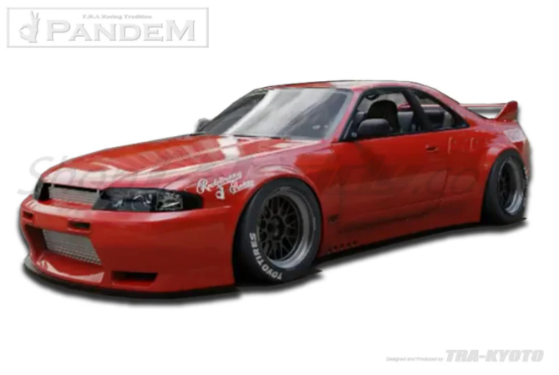 GReddy Pandem 95-98 Nissan Skyline GT-R R33 Full Wide-Body Aero Kit Body Kits GReddy