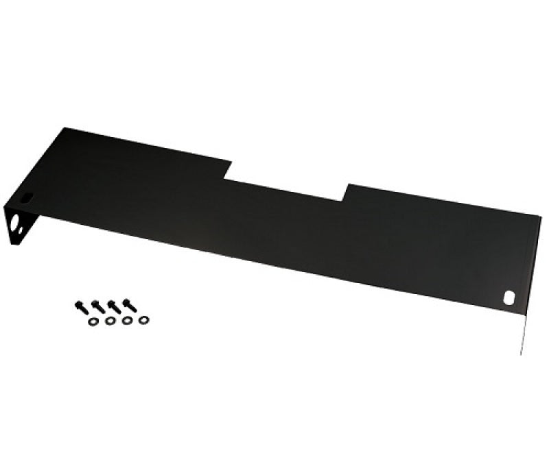 Kentrol 72-86 Jeep CJ Frame Cover (410) - Powdercoat Black Bumper Covers - Front Kentrol