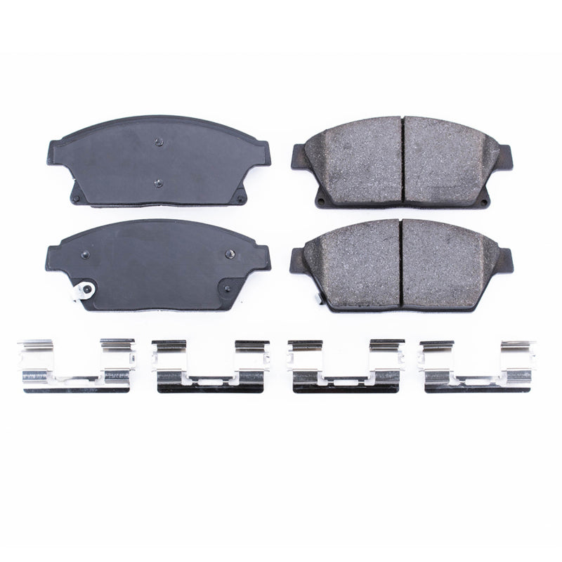 Power Stop 13-18 Buick Encore Front Z17 Evolution Ceramic Brake Pads w/Hardware Brake Pads - OE PowerStop