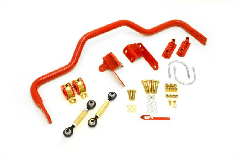 BMR 82-02 3rd Gen F-Body w/ 2.75in Axles Rear Hollow 1.375in Xtreme Anti-Roll Kit - Red Sway Bars BMR Suspension