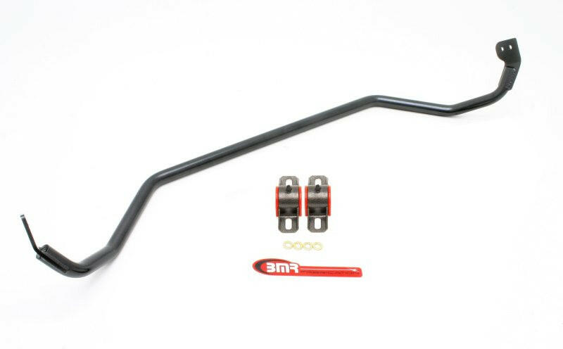 BMR 08-09 Pontiac G8 Front Hollow 29mm Adj. Sway Bar Kit w/ Bushings - Black Hammertone Sway Bars BMR Suspension