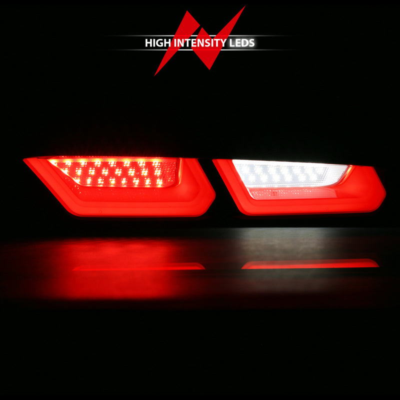 ANZO 2016-2018 Chevrolet Camaro L.E.D T.L Red/Clear Tail Lights ANZO