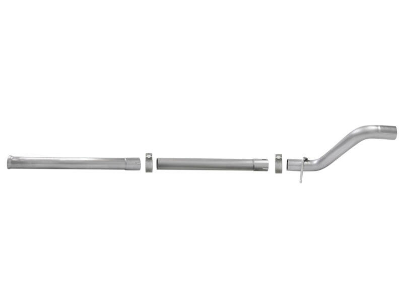 aFe MACH Force-Xp 2-1/2in 409 Stainless Steel Mid-Pipe w/Resonator Delete 18+ Jeep Wrangler JL 3.6L X Pipes aFe