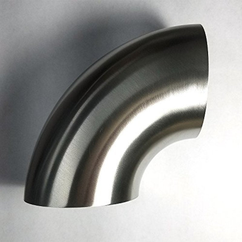 Stainless Bros 1.625in SS304 90 Deg Mandrel Bend Elbow - 1.5D Radius 16GA/.065in Wall (Leg) Steel Tubing Stainless Bros