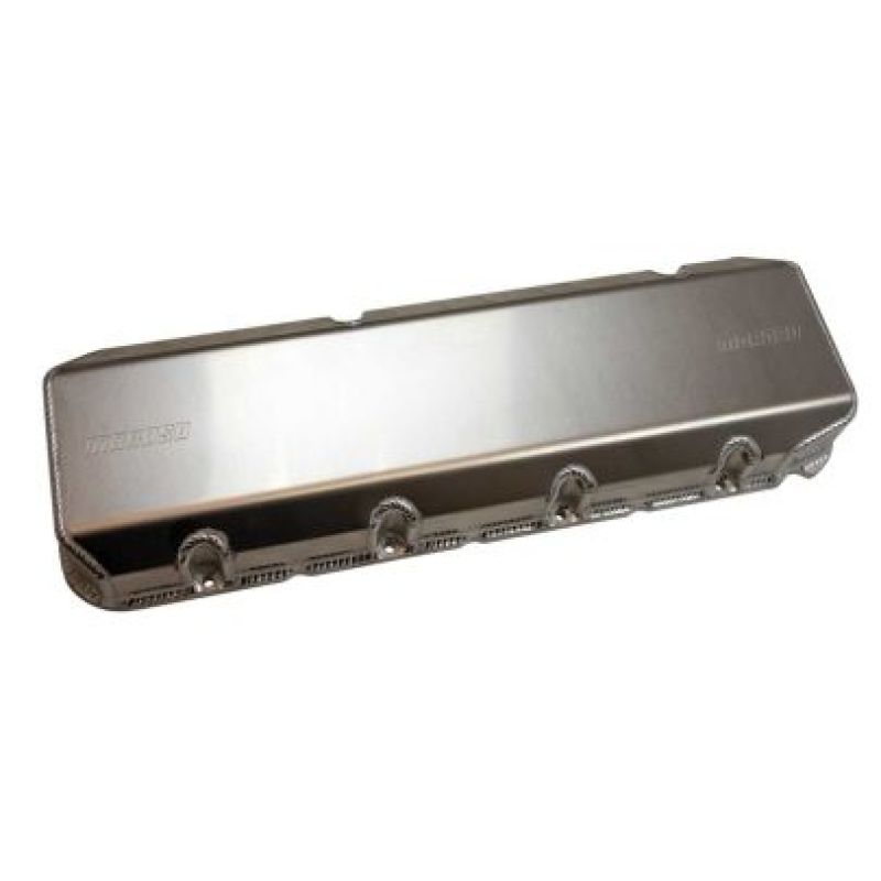 Moroso BBC R-M Raptor 12 Deg/Profiler Hitman 12 Deg Aluminum Valve Cover w/Billet Rail - Pair Valve Covers Moroso