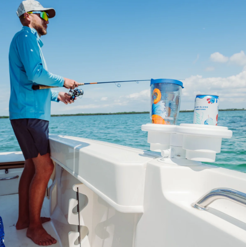 SeaSucker 2-Cup Holder Horizontal - White Cup Holders SeaSucker