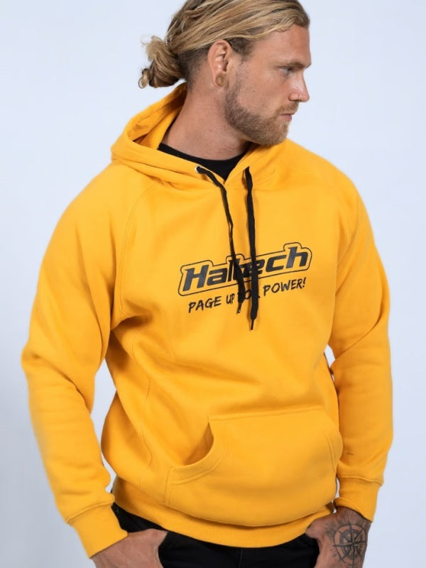 Haltech Classic Hoodie - Yellow - S Apparel Haltech