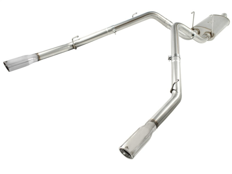 aFe MACHForce XP Exhausts Cat-Back SS-409 EXH CB Dodge Ram 1500 5.7L HEMI 09-13 Polished Catback aFe