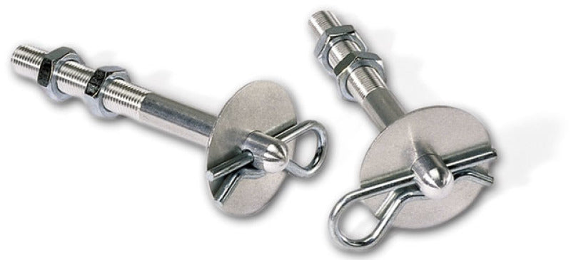 Moroso Hood Pin Set - 3/8in - Aluminum - 2 Pack Hood Pins Moroso