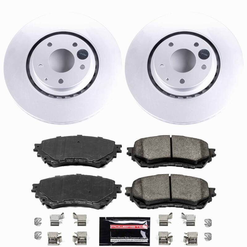 Power Stop 19-20 Mazda 6 Front Z23 Coated Brake Kit Brake Kits - Performance D&S PowerStop