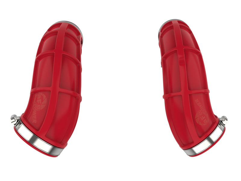 aFe Power 22-24 Toyota Land Cruiser (J300) / 22-24 Toyota Tundra V6-3.4L (tt) Red Turbo Inlet Pipes Turbo Upgrade Components aFe
