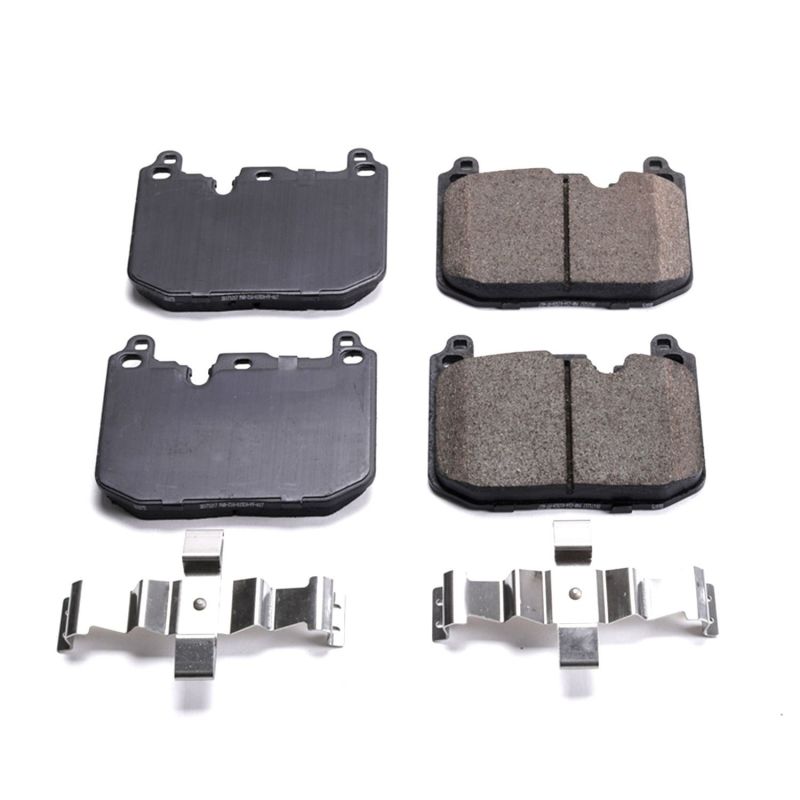 Power Stop 2019 BMW X2 Front Z17 Evolution Ceramic Brake Pads w/Hardware Brake Pads - OE PowerStop