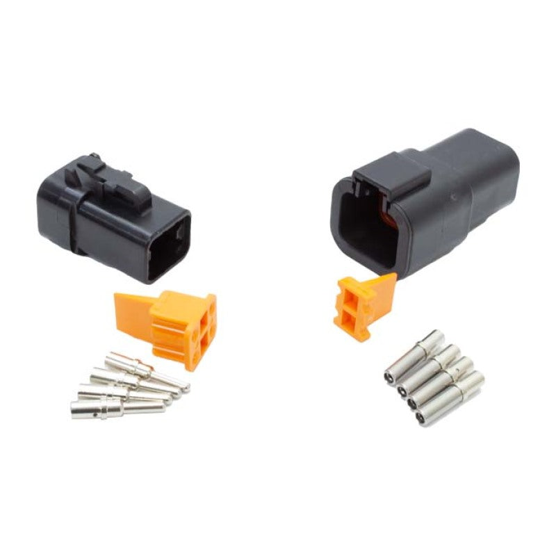 Snow 4 Pin DTP Deutsch Connector Set (10AWG-14AWG) Wiring Connectors Snow Performance
