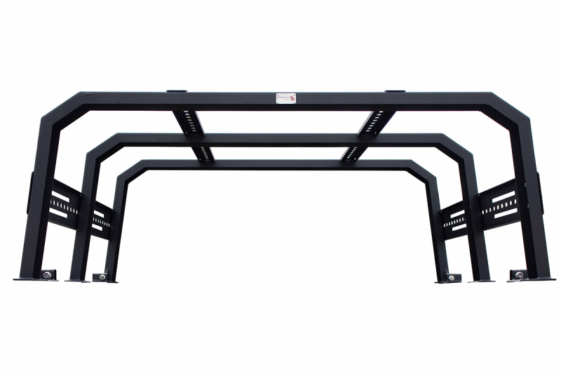Fishbone Offroad 20+ Jeep Gladiator Bed Rack Full Tackle Rack - Black Powdercoat Bed Racks Fishbone Offroad