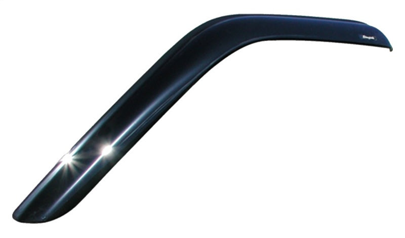 Stampede 1992-2006 Ford E-150 In-Channel Ventvisor Only Tape-Onz Sidewind Deflector 2pc - Smoke Wind Deflectors Stampede