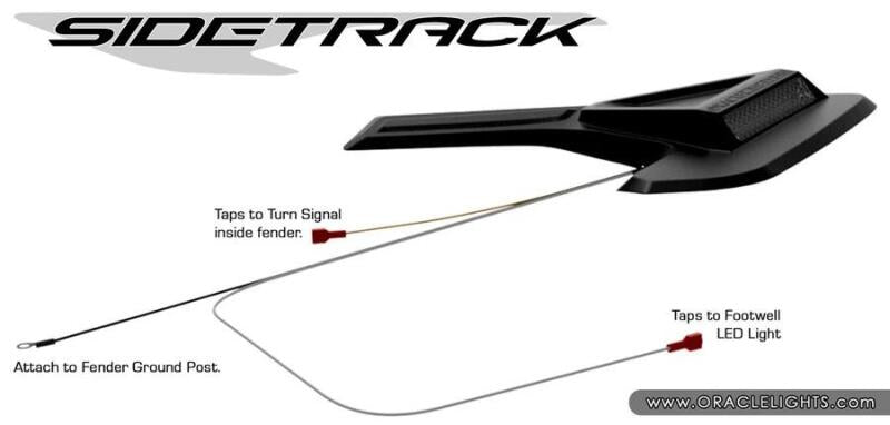 Oracle Sidetrack LED System For Jeep Wrangler JK Light Strip LED ORACLE Lighting