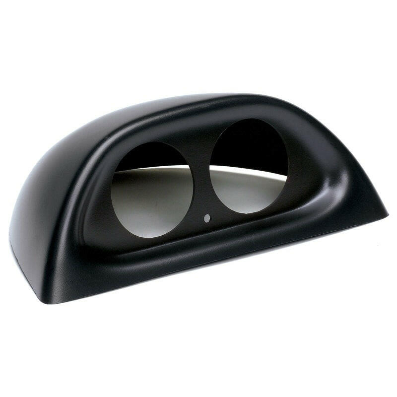 Autometer 94-04 Ford Mustang 52mm Black Dual Dash Pod Gauge Pods AutoMeter