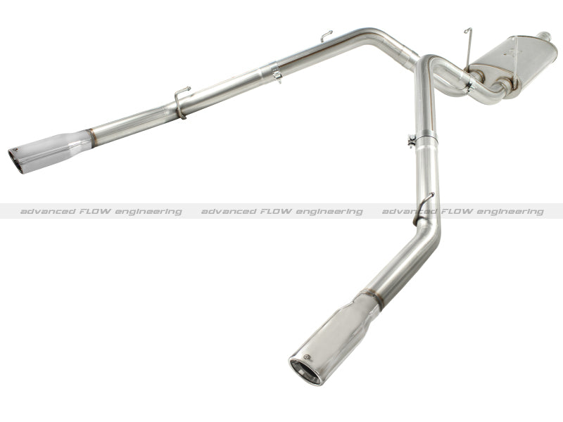 aFe MACHForce XP Exhausts Cat-Back SS-409 EXH CB Dodge Ram 1500 5.7L HEMI 09-13 Polished Catback aFe