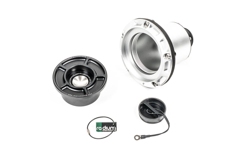 Radium Engineering Remote Mount SVF Swing Valve Filler 1.5in Filler Necks Radium Engineering