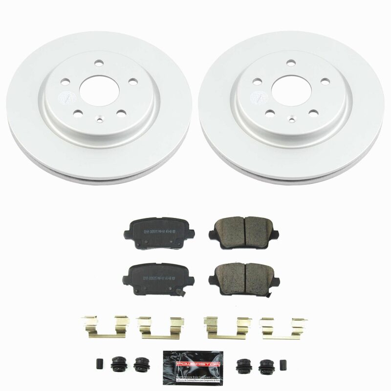 Power Stop 21-24 Buick Envision Rear Z23 Coated Brake Kit Brake Kits - Performance D&S PowerStop
