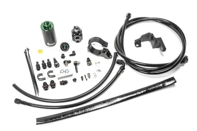 Radium 03-08 Chevrolet Corvette Mid Fuel Hanger Plumbing Kit Microglass Fuel Pump Hangers Radium Engineering