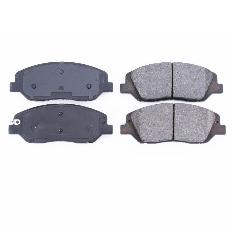 Power Stop 17-18 Hyundai Santa Fe Front Z16 Evolution Ceramic Brake Pads Brake Pads - OE PowerStop