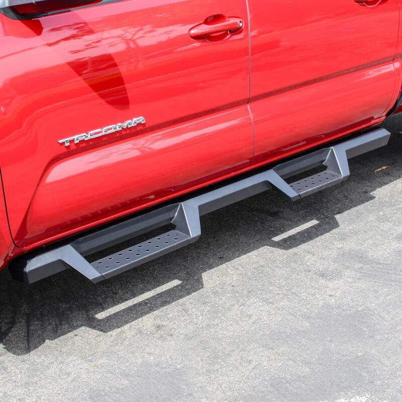 Westin/HDX 05-18 Toyota Tacoma Drop Nerf Step Bars - Textured Black Nerf Bars Westin