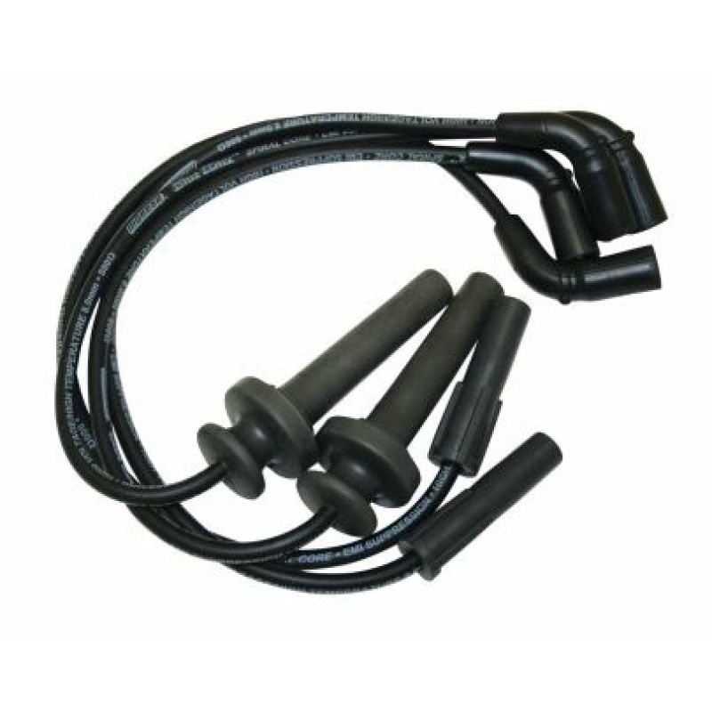 Moroso 98-06 Harley-Davidson XL1200S Spiral Core Wire Set - Black Spark Plug Wire Sets Moroso