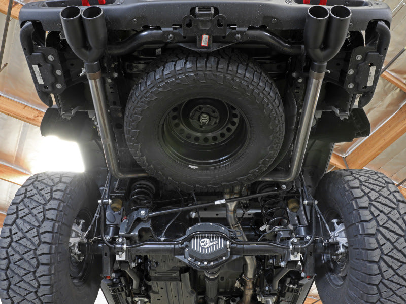 aFe Vulcan Series 3in 304SS Cat-Back 21 Jeep Gladiator V6-3.0L (td) - Dual Polished Tip Catback aFe