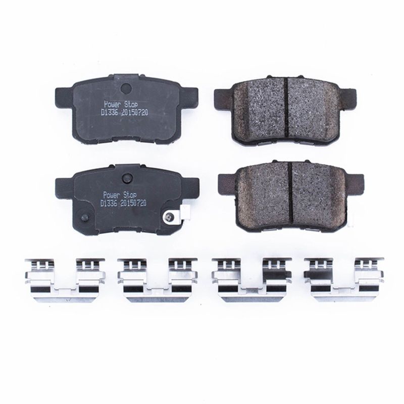 Power Stop 09-10 Acura TSX Rear Z17 Evolution Ceramic Brake Pads w/Hardware Brake Pads - OE PowerStop