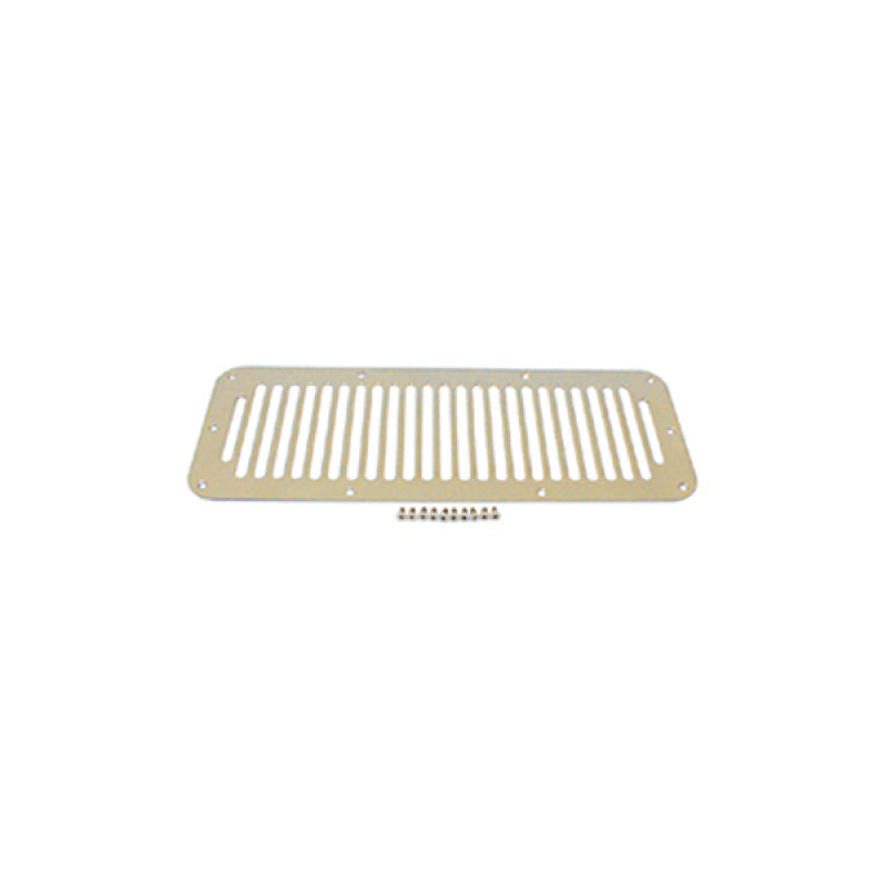 Rugged Ridge 76-95 Jeep CJ / Jeep Wrangler Stainless Steel Cowl Vent Cover Vents Rugged Ridge